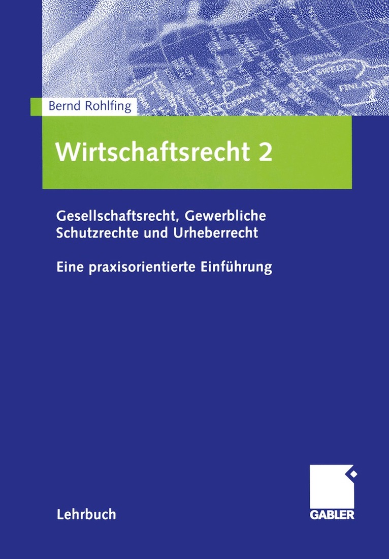 Bernd Rohlfing - Wirtschaftsrecht 2, Häftad