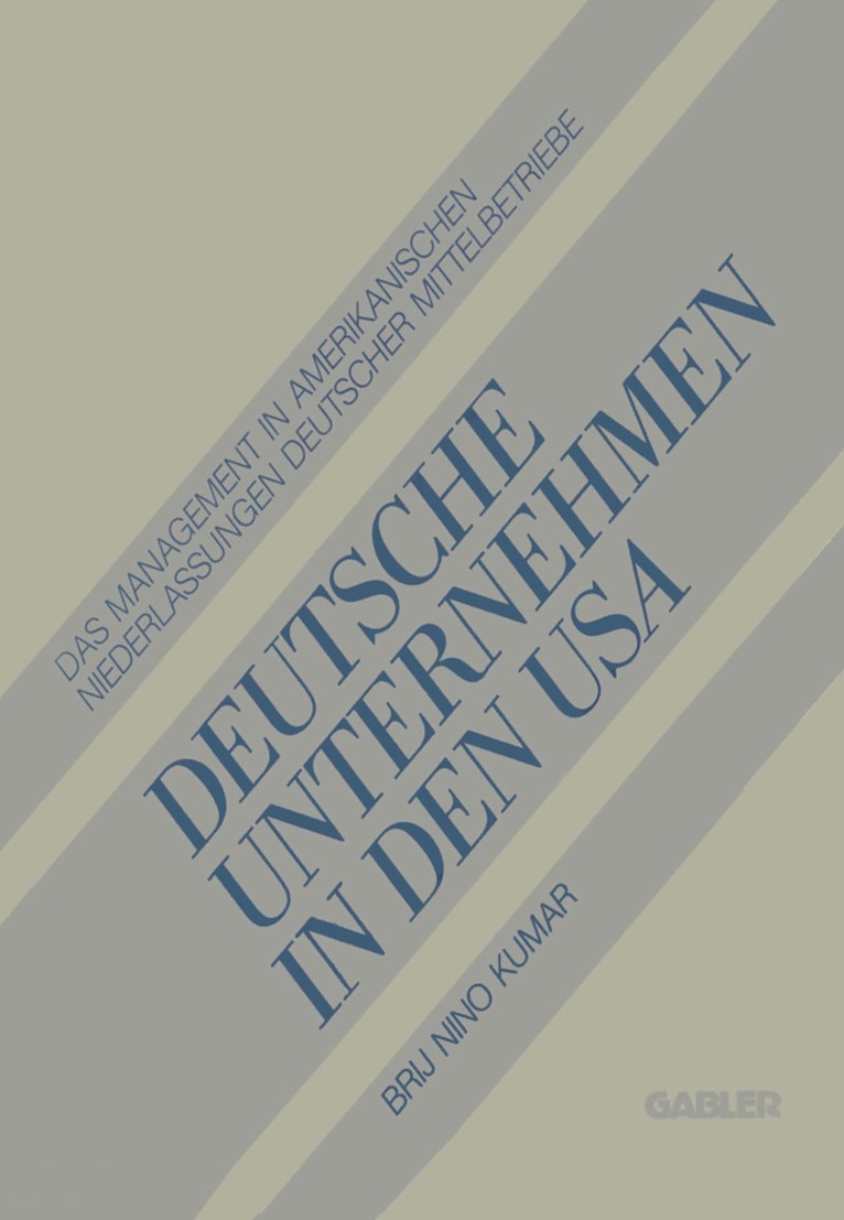 Brij Kumar - Deutsche Unternehmen in den USA, Häftad