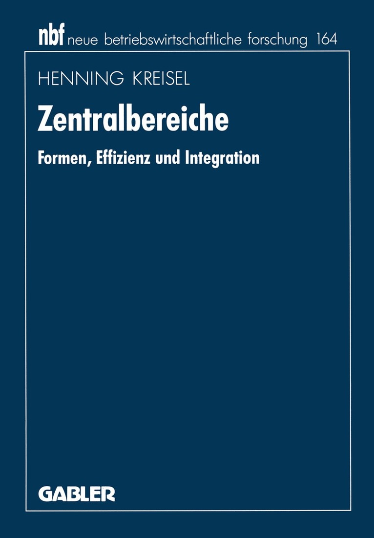 Zentralbereiche