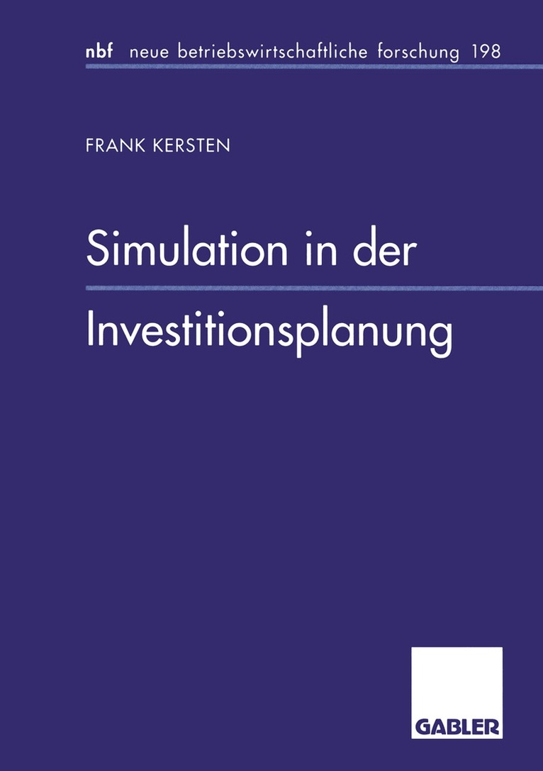 Simulation in der Investitionsplanung