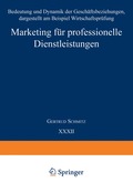 Marketing f�r professionelle Dienstleistungen