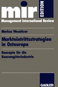 Markteintrittsstrategien in Osteuropa