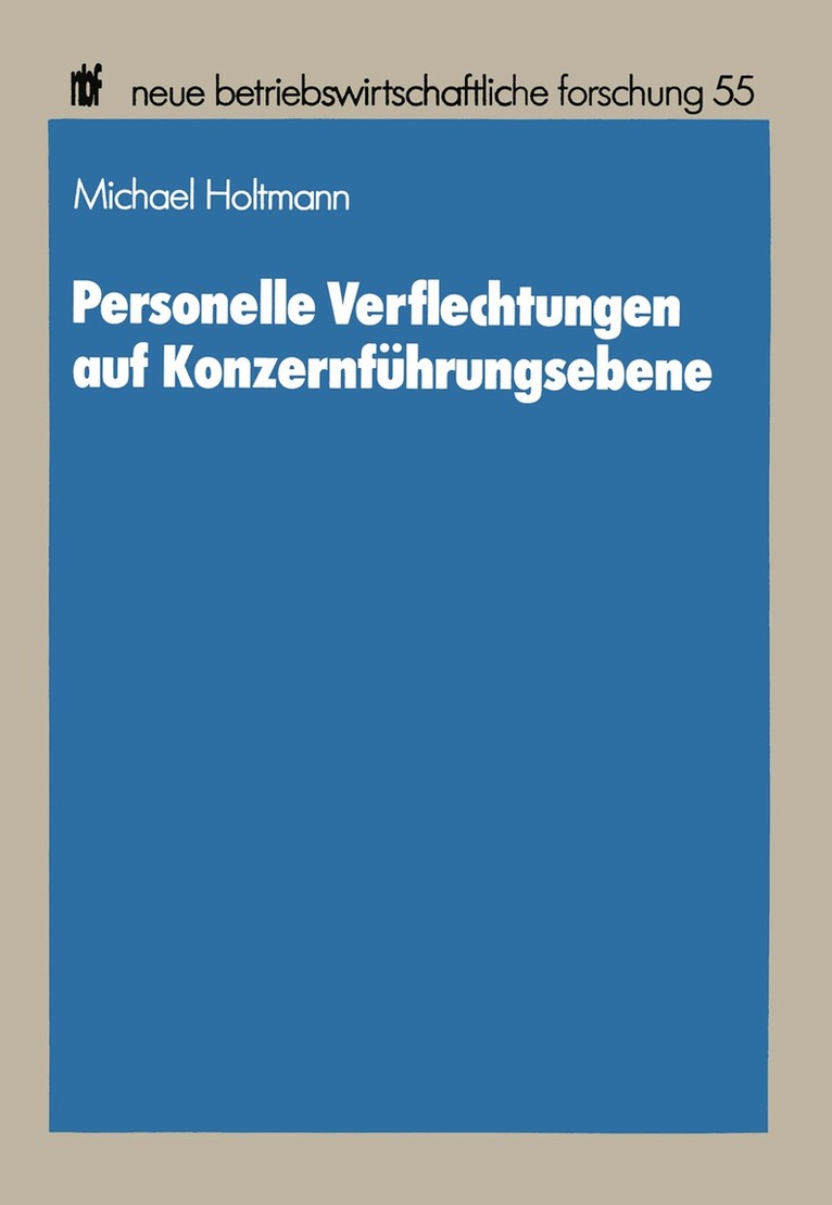 Personelle Verflechtungen auf Konzernführungsebene