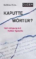 Kaputte W�rter?