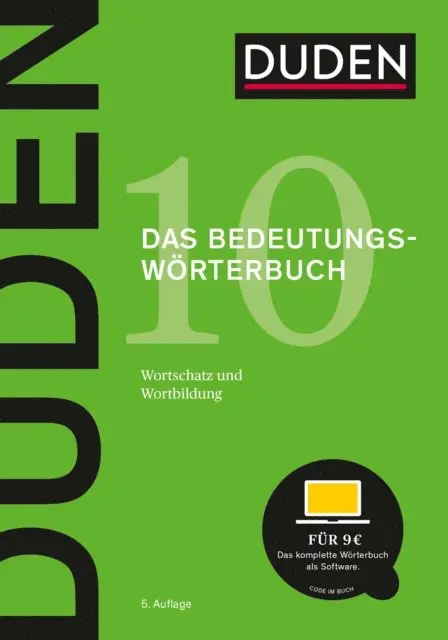 Dudenredaktion - Duden – Das Bedeutungswörterbuch, E-bok. Tillgänglighet: Lägg i varukorg