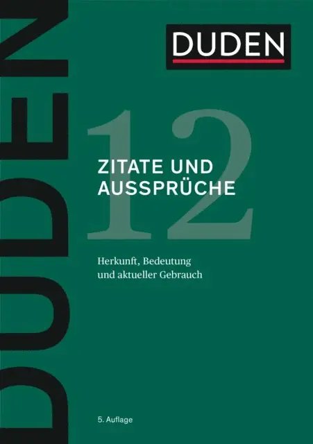 Dudenredaktion, Dudenredaktion - Duden – Zitate und Aussprüche, E-bok. Tillgänglighet: Lägg i varukorg