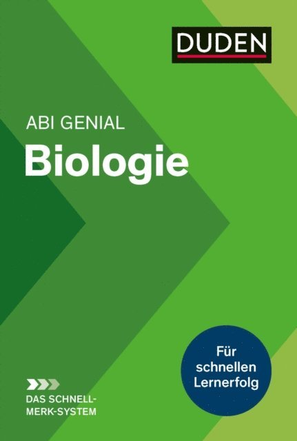 Sabine Klonk, Wilfried Probst - Abi genial Biologie - Das Schnell-Merk-System, E-bok