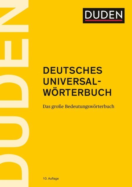 Dudenredaktion - Duden – Deutsches Universalwörterbuch, E-bok