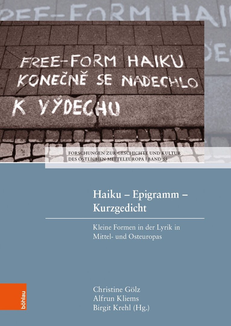 Christine Gölz, Alfrun Kliems, Birgit Krehl - Haiku – Epigramm – Kurzgedicht, Inbunden. Tillgänglighet: Tillfälligt slut