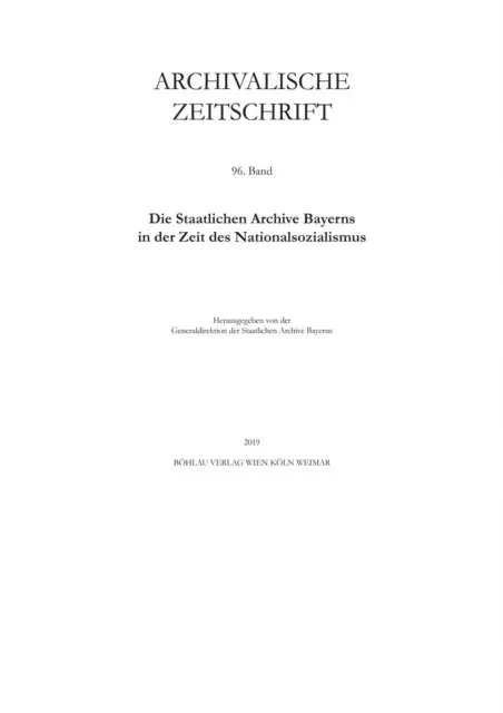 Christoph Bachmann - Archivalische Zeitschrift 96 (2019), E-bok. Tillgänglighet: Lägg i varukorg