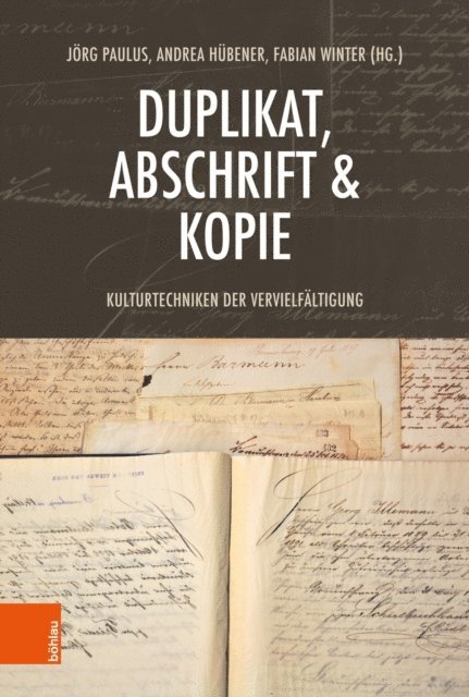Fabian Winter, Andrea Hubener, Jorg Paulus - Duplikat, Abschrift & Kopie, E-bok