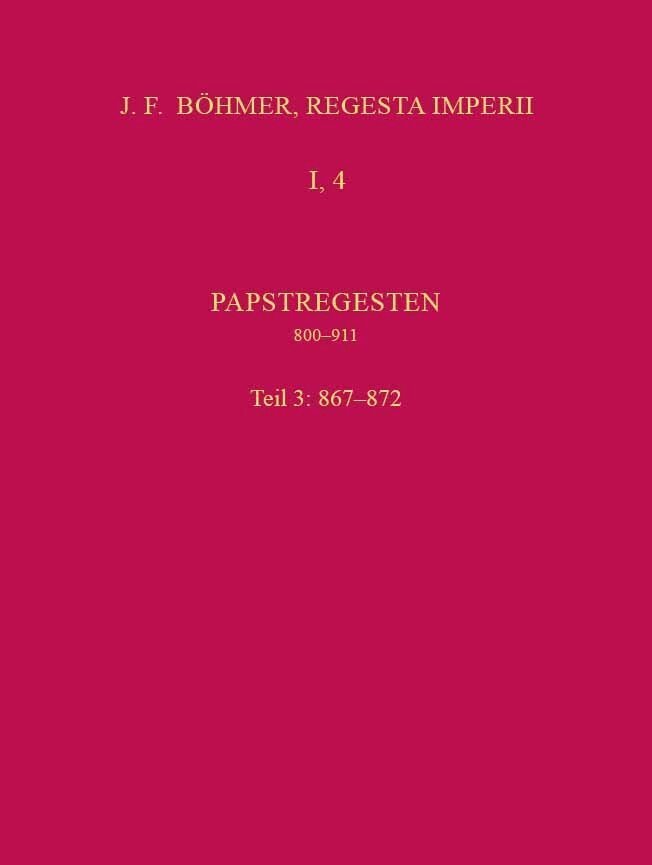 Klaus Herbers - Die Regesten des Kaiserreichs unter den Karolingern 751-918 (926/962), Inbunden