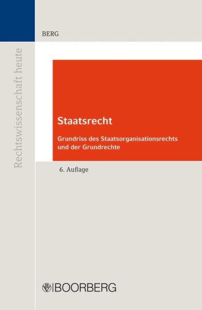 Wilfried Berg - Staatsrecht, E-bok