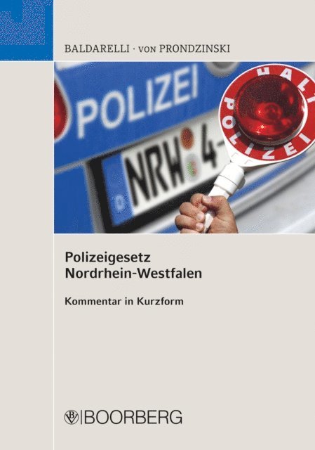 Peter von Prondzinski, Marcello Baldarelli - Polizeigesetz Nordrhein-Westfalen, E-bok