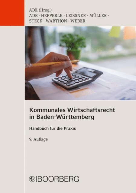 Klaus Ade - Kommunales Wirtschaftsrecht in Baden-Württemberg, E-bok