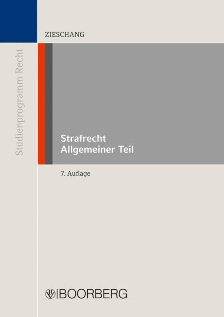 Frank Zieschang - Strafrecht Allgemeiner Teil, E-bok