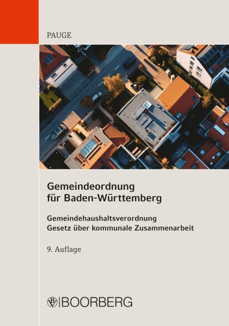 Luisa Pauge - Gemeindeordnung für Baden-Württemberg, E-bok