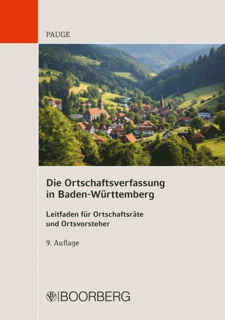 Luisa Pauge - Die Ortschaftsverfassung in Baden-Württemberg, E-bok