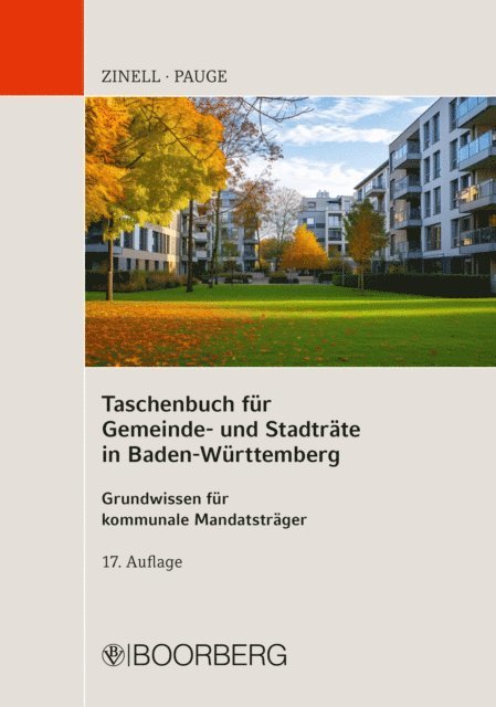 Dr. Herbert O. Zinell, Luisa Pauge - Taschenbuch für Gemeinde- und Stadträte in Baden-Württemberg, E-bok
