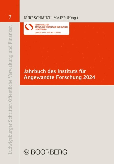 Christian F. Majer, Jorg Durrschmidt - Jahrbuch des Instituts für  Angewandte Forschung 2024, E-bok