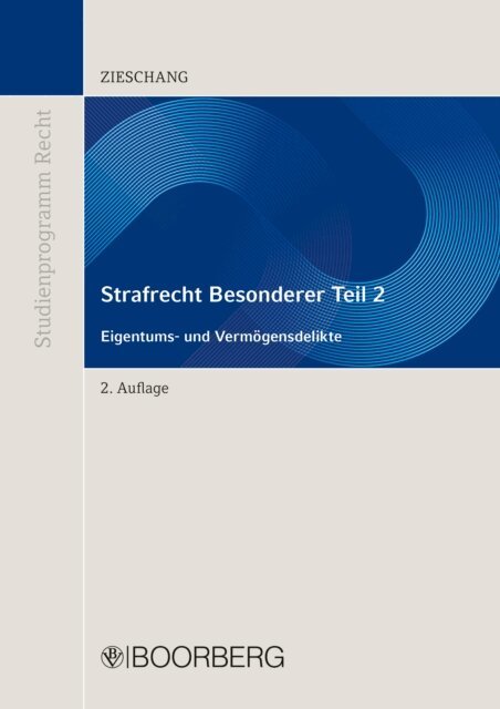 Frank Zieschang - Strafrecht Besonderer Teil 2, E-bok