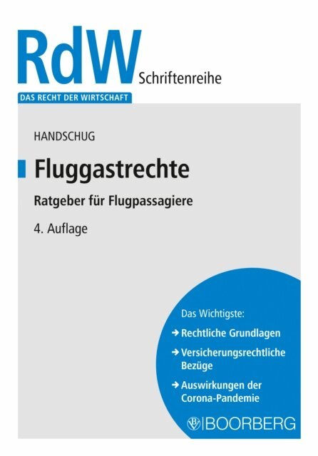 Stephan Handschug - Fluggastrechte, E-bok. Tillgänglighet: Lägg i varukorg