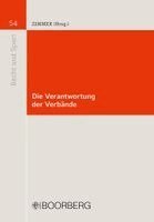 Daniel Zimmer - Die Verantwortung der Verbände, Häftad