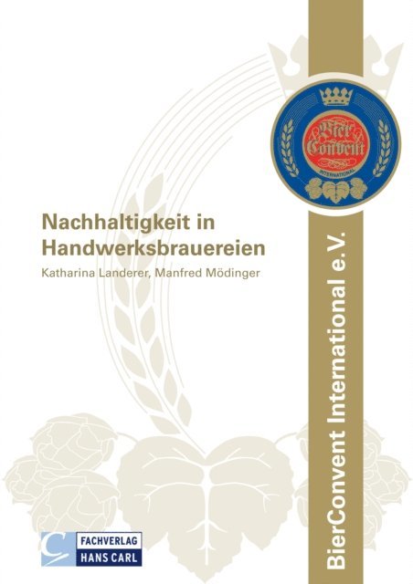 Manfred Modinger, Katharina Landerer - Nachhaltigkeit in Handwerksbrauereien, E-bok