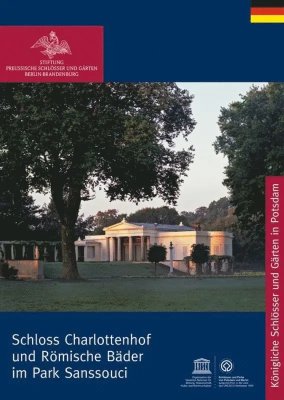 Antje Adler, Stiftung Preußische Schlösser und Gärten Berlin-Brandenburg - Römische Bäder und Charlottenhof im Park von Sanssouci, Häftad. Tillgänglighet: Tillfälligt slut