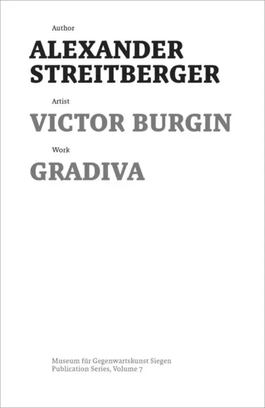 Alexander Streitberger, Eva Schmidt, Joseph Imorde - Victor Burgin, Häftad. Tillgänglighet: Tillfälligt slut