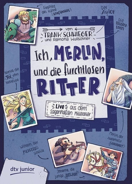 Frank Schwieger - Ich, Merlin, und die furchtlosen Ritter – Live aus dem sagenhaften Mittelalter, E-bok