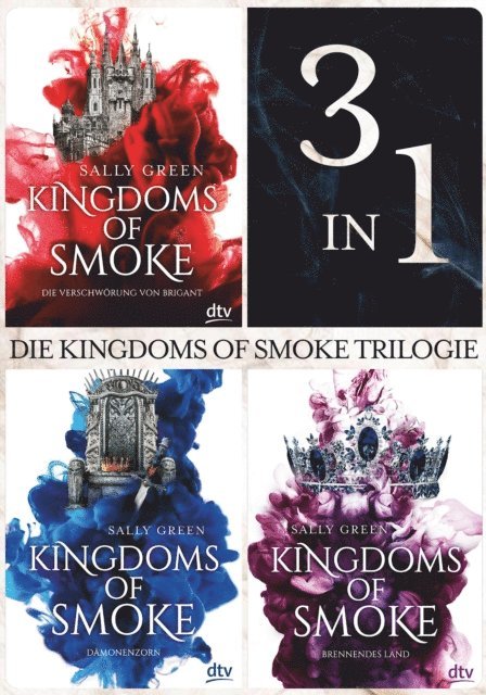 Sally Green - Die Kingdoms of Smoke Trilogie (3in1-Bundle), E-bok