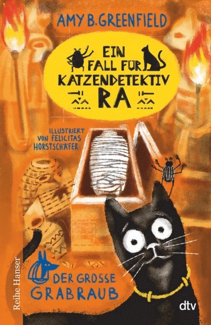 Amy Greenfield - Ein Fall für Katzendetektiv Ra Der große Grabraub, E-bok