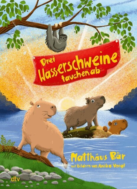 Matthaus Bar - Drei Wasserschweine tauchen ab, E-bok