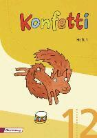 Konfetti - Heft 1 + Anlauttabelle DIN A4, Övrigt