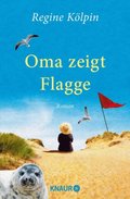 Oma zeigt Flagge