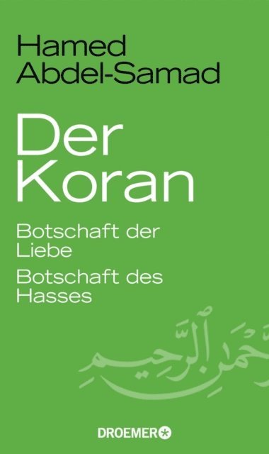 Hamed Abdel-Samad - Der Koran, E-bok
