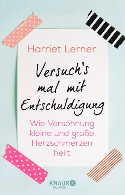Harriet Lerner - Versuch's mal mit Entschuldigung, E-bok