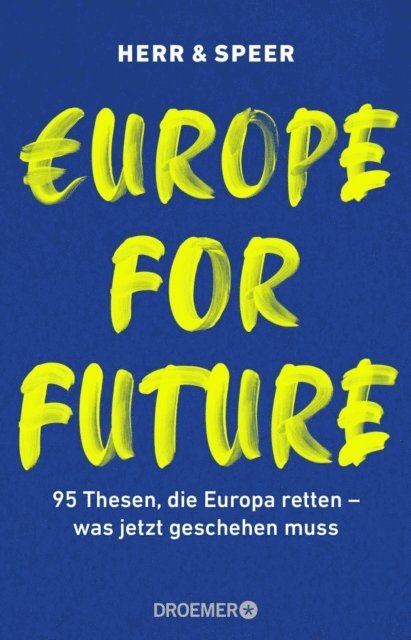 Martin Speer, Vincent-Immanuel Herr - Europe for Future, E-bok