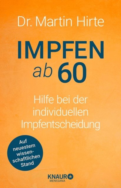 Martin Hirte - Impfen ab 60, E-bok