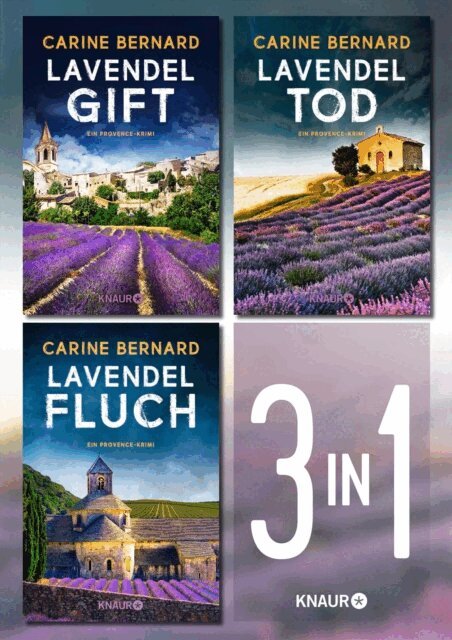 Carine Bernard - Die Lavendel-Morde Band 1-3. Das Provence-Krimi-Bundle, E-bok