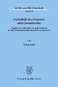 Vorbehalt des Gesetzes und Grundrechte.