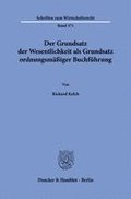 Der Grundsatz Der Wesentlichkeit ALS Grundsatz Ordnungsmassiger Buchfuhrung