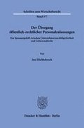 Der �bergang �ffentlich-rechtlicher Personalzulassungen