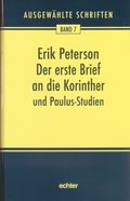 Der erste Brief an die Korinther und Paulus-Studien