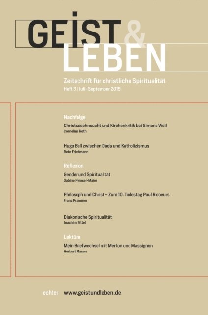 Christoph Benke - Geist und Leben 3/2015, E-bok