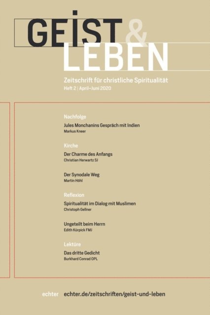 Christoph Benke - Geist & Leben 2/2020, E-bok