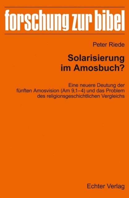 Peter Riede - Solarisierung im Amosbuch?, E-bok