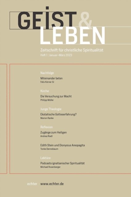 Verlag Echter, Christoph Benke - Geist & Leben 1/2023, E-bok