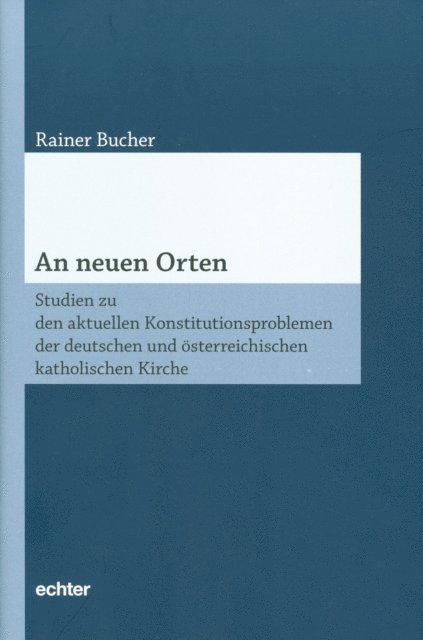 Rainer Bucher - An neuen Orten, E-bok